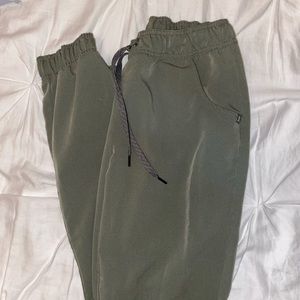 Jaanuu Olive Green Jogger Pants